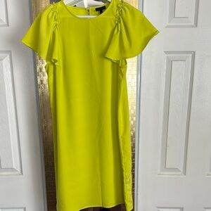 Who What Wear Bright Yellow Dress